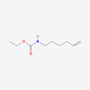 molecular formula C9H17NO2 B049202 ethyl N-hex-5-enylcarbamate CAS No. 112476-25-2