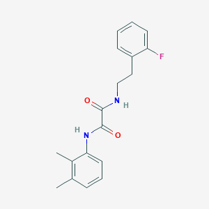 molecular formula C18H19FN2O2 B4920518 N-(2,3-dimethylphenyl)-N'-[2-(2-fluorophenyl)ethyl]ethanediamide 