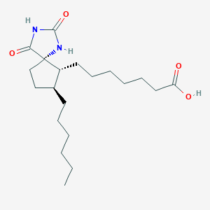 molecular formula C20H34N2O4 B049208 Spiriprostil CAS No. 122946-42-3