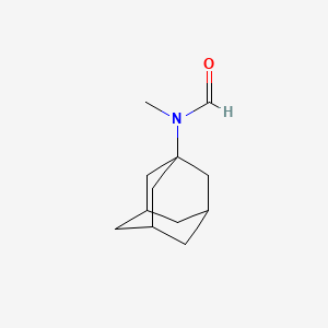 molecular formula C12H19NO B4921343 N-(1-adamantyl)-N-methylformamide 
