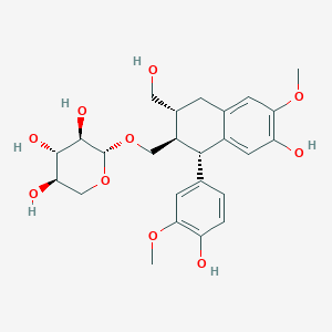 molecular formula C25H32O10 B049218 Schizandriside CAS No. 71222-06-5