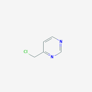 molecular formula C5H5ClN2 B049220 4-(Chloromethyl)pyrimidine CAS No. 54198-81-1