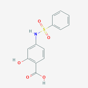 2-hydroxy-4-(phenylsulfonamido)benzoic acid