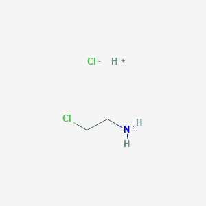 molecular formula C2H7Cl2N B049229 2-Chloroethylamine hydrochloride CAS No. 870-24-6