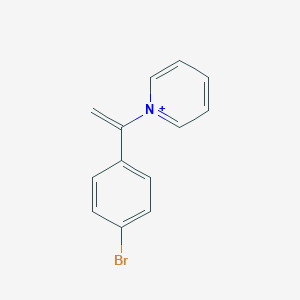 molecular formula C13H11BrN+ B492353 1-[1-(4-bromophenyl)vinyl]pyridinium 