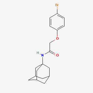 molecular formula C18H22BrNO2 B4924672 N-(1-adamantyl)-2-(4-bromophenoxy)acetamide 