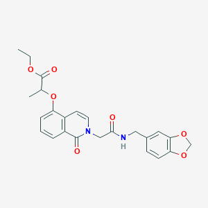 molecular formula C24H24N2O7 B049248 SID7970631 