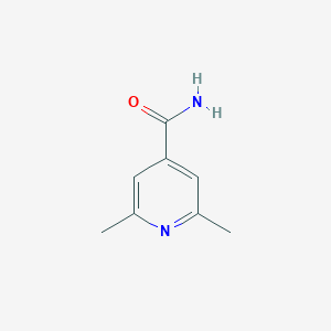 molecular formula C8H10N2O B049253 2,6-二甲基异烟酰胺 CAS No. 113708-04-6