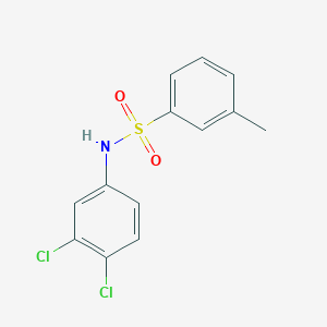 molecular formula C13H11Cl2NO2S B492576 N-(3,4-dichlorophenyl)-3-methylbenzenesulfonamide CAS No. 667912-40-5
