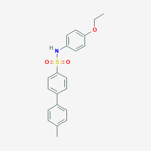 molecular formula C21H21NO3S B492598 N-(4-ethoxyphenyl)-4'-methyl-[1,1'-biphenyl]-4-sulfonamide CAS No. 667912-63-2