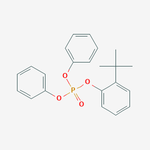 molecular formula C22H23O4P B049263 tert-Butylphenyl diphenyl phosphate CAS No. 56803-37-3