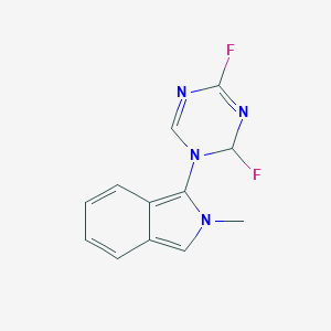 1-(2,4-difluoro-2H-1,3,5-triazin-1-yl)-2-methylisoindole