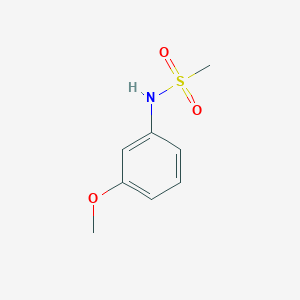 molecular formula C8H11NO3S B492964 N-(3-methoxyphenyl)methanesulfonamide 