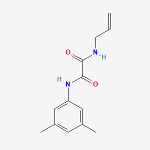 molecular formula C13H16N2O2 B4930240 N-(3,5-dimethylphenyl)-N'-(prop-2-en-1-yl)ethanediamide 
