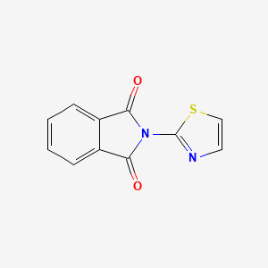 molecular formula C11H6N2O2S B4930262 N-(2-Thiazolyl)phthalimide CAS No. 6945-01-3