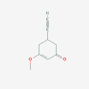 5-Ethynyl-3-methoxycyclohex-2-en-1-one