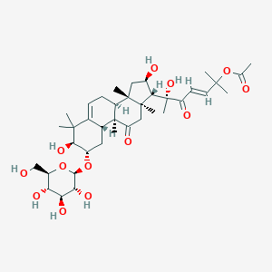molecular formula C38H58O13 B049309 2-O- CAS No. 117869-71-3