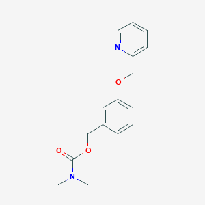 3-(2-Pyridinylmethoxy)benzyl dimethylcarbamate