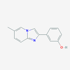 3-(6-Methylimidazo[1,2-a]pyridin-2-yl)phenol