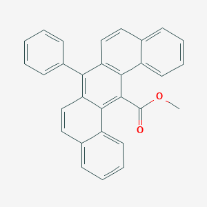 molecular formula C30H20O2 B049312 Me Pdbac CAS No. 116047-36-0