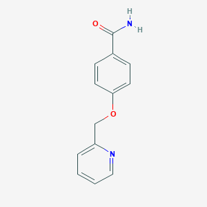 4-(2-Pyridinylmethoxy)benzamide