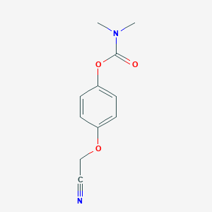 4-(Cyanomethoxy)phenyl dimethylcarbamate