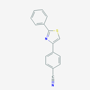 4-(2-Phenyl-1,3-thiazol-4-yl)benzonitrile
