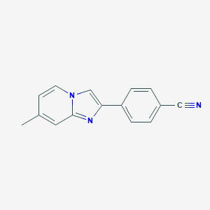 4-(7-Methylimidazo[1,2-a]pyridin-2-yl)benzonitrile