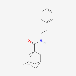 molecular formula C19H25NO B4931454 adamantanyl-N-(2-phenylethyl)carboxamide 