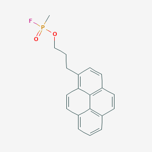 1-[3-[Fluoro(methyl)phosphoryl]oxypropyl]pyrene