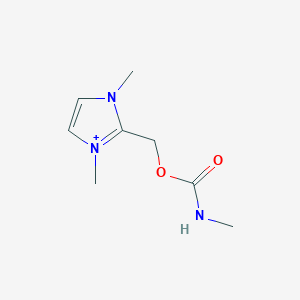 (1,3-dimethyl-1H-imidazol-3-ium-2-yl)methyl methylcarbamate