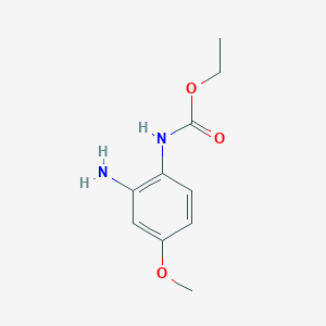 Ethyl 2-amino-4-methoxyphenylcarbamate