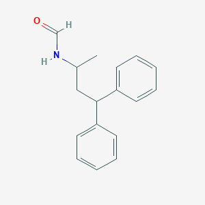 molecular formula C17H19NO B049323 N-(1-Methyl-3,3-diphenylpropyl)formamide CAS No. 123795-30-2
