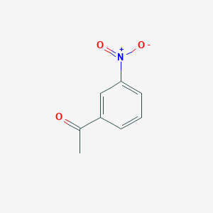 molecular formula C8H7NO3 B493259 m-Nitroacetophenone CAS No. 121-89-1