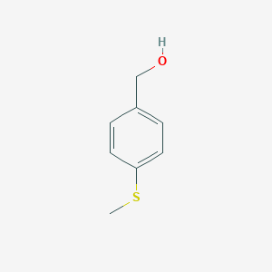 molecular formula C8H10OS B049333 4-(Methylthio)benzyl alcohol CAS No. 3446-90-0