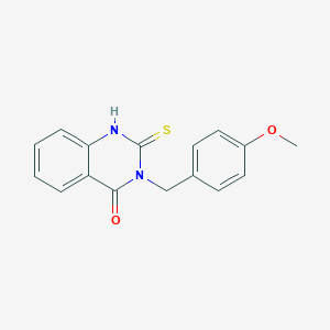 2-mercapto-3-(4-methoxybenzyl)quinazolin-4(3H)-one