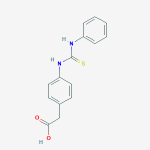 {4-[(Anilinocarbothioyl)amino]phenyl}acetic acid