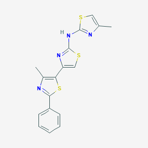 N-(4-methyl-1,3-thiazol-2-yl)-N-[4'-methyl-2'-phenyl-4,5'-bis(1,3-thiazole)-2-yl]amine