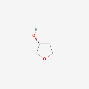 molecular formula C4H8O2 B049341 (R)-(-)-3-Hydroxytetrahydrofuran CAS No. 86087-24-3