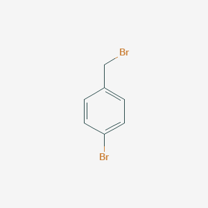 molecular formula C7H6Br2 B049343 4-Bromobenzyl bromide CAS No. 589-15-1