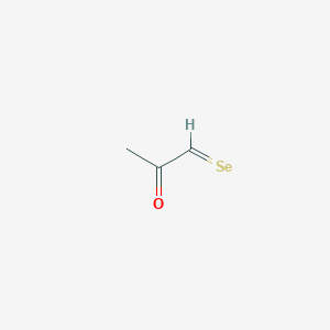 molecular formula C3H4OSe B049347 1-Selenoxoacetone CAS No. 114082-82-5