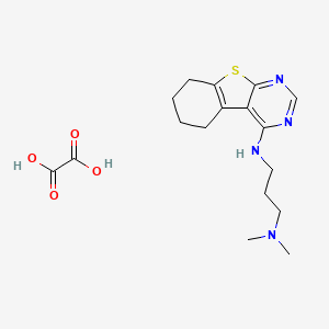 molecular formula C17H24N4O4S B4936081 N1,N1-dimethyl-N3-(5,6,7,8-tetrahydrobenzo[4,5]th 