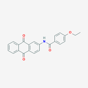 molecular formula C23H17NO4 B4936218 N-(9,10-dioxoanthracen-2-yl)-4-ethoxybenzamide CAS No. 425646-13-5