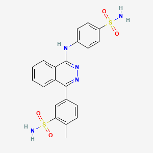 molecular formula C21H19N5O4S2 B4936510 CA IX-IN-3 