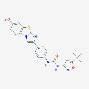 molecular formula C23H21N5O3S B049371 FLT3 ligand-2 