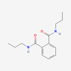 molecular formula C14H20N2O2 B4937267 N1,N2-DIPROPYLBENZENE-1,2-DICARBOXAMIDE 
