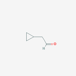 molecular formula C5H8O B049383 2-环丙基乙醛 CAS No. 56105-19-2