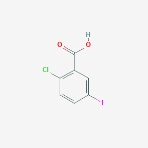 molecular formula C7H4ClIO2 B049390 2-Chloro-5-iodobenzoic acid CAS No. 19094-56-5