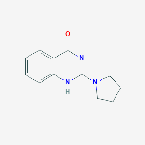 molecular formula C12H13N3O B493930 2-(1-pyrrolidinyl)-4(3H)-quinazolinone CAS No. 29874-77-9