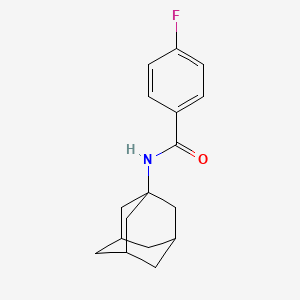 molecular formula C17H20FNO B4939697 N-(1-adamantyl)-4-fluorobenzamide 